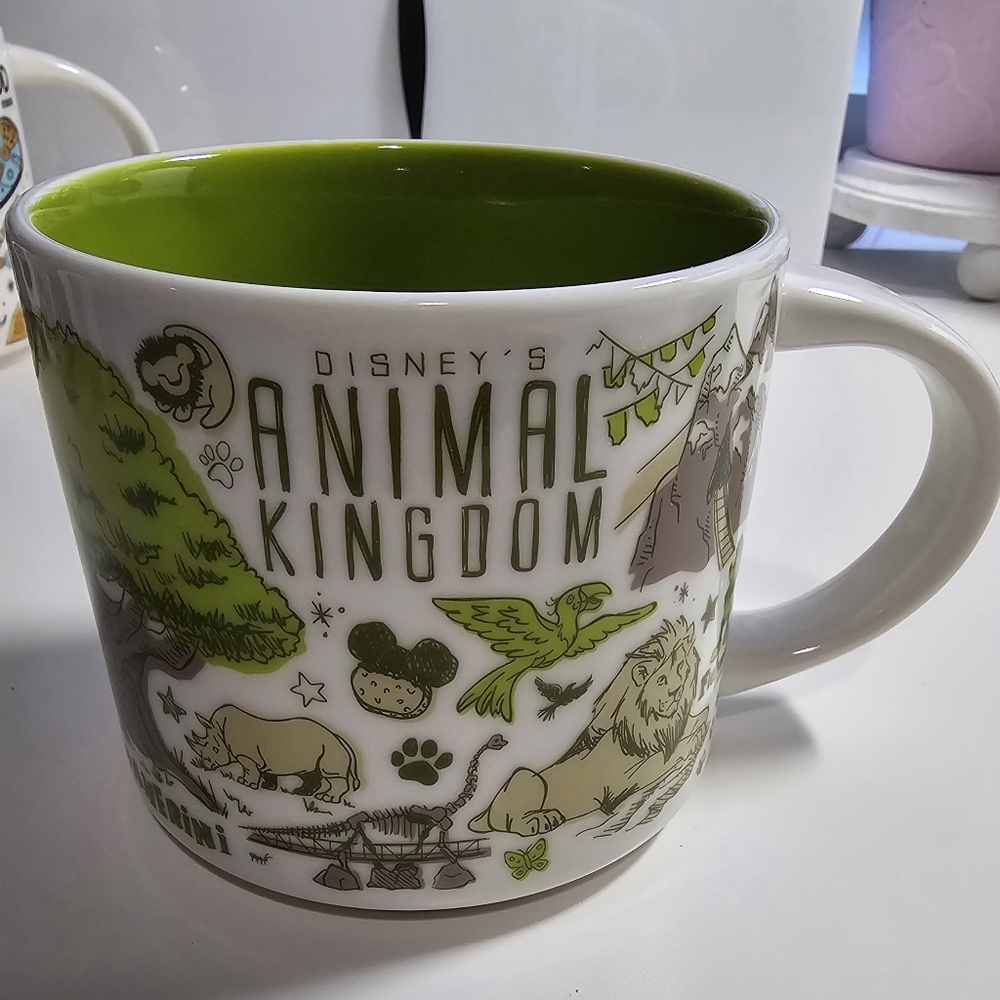 Disney Pin Drop- Starbucks been there Series- Animal Kingdom 14oz